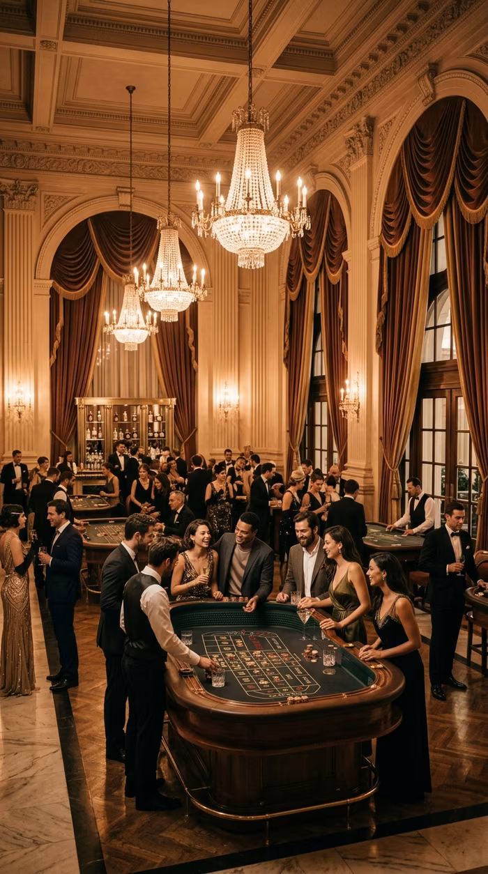 Realizacja imprezy casino 8
